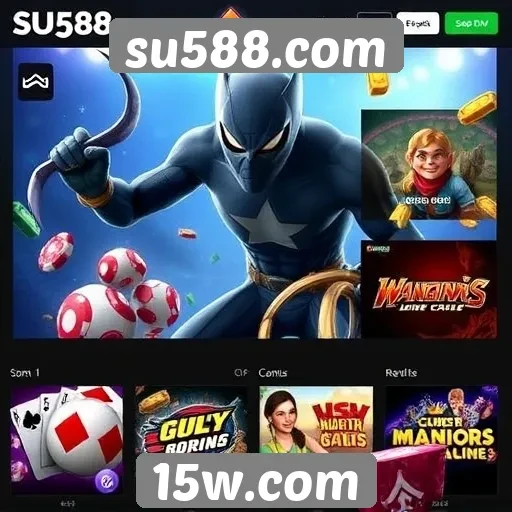 Comparação de jogos disponíveis em su588.com